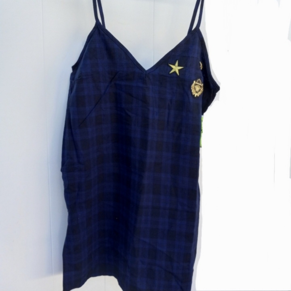 Sam Edelman Plaid Chemise NWOT